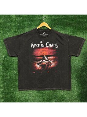 Alice In Chains Dirt Acid Wash Tshirt size 2x